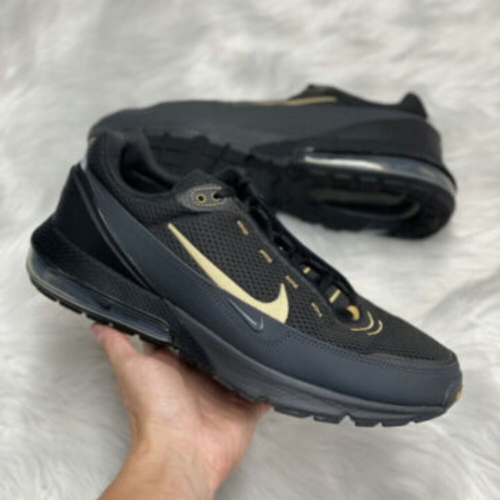 Nike AIR MAX PULSE Low Mens Sportswear Shoes Black FQ8733-010 VNDS Sz 12.5